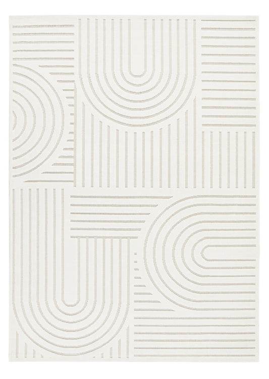 Maze MAZ106 Ivory Rug - Love-Rugs