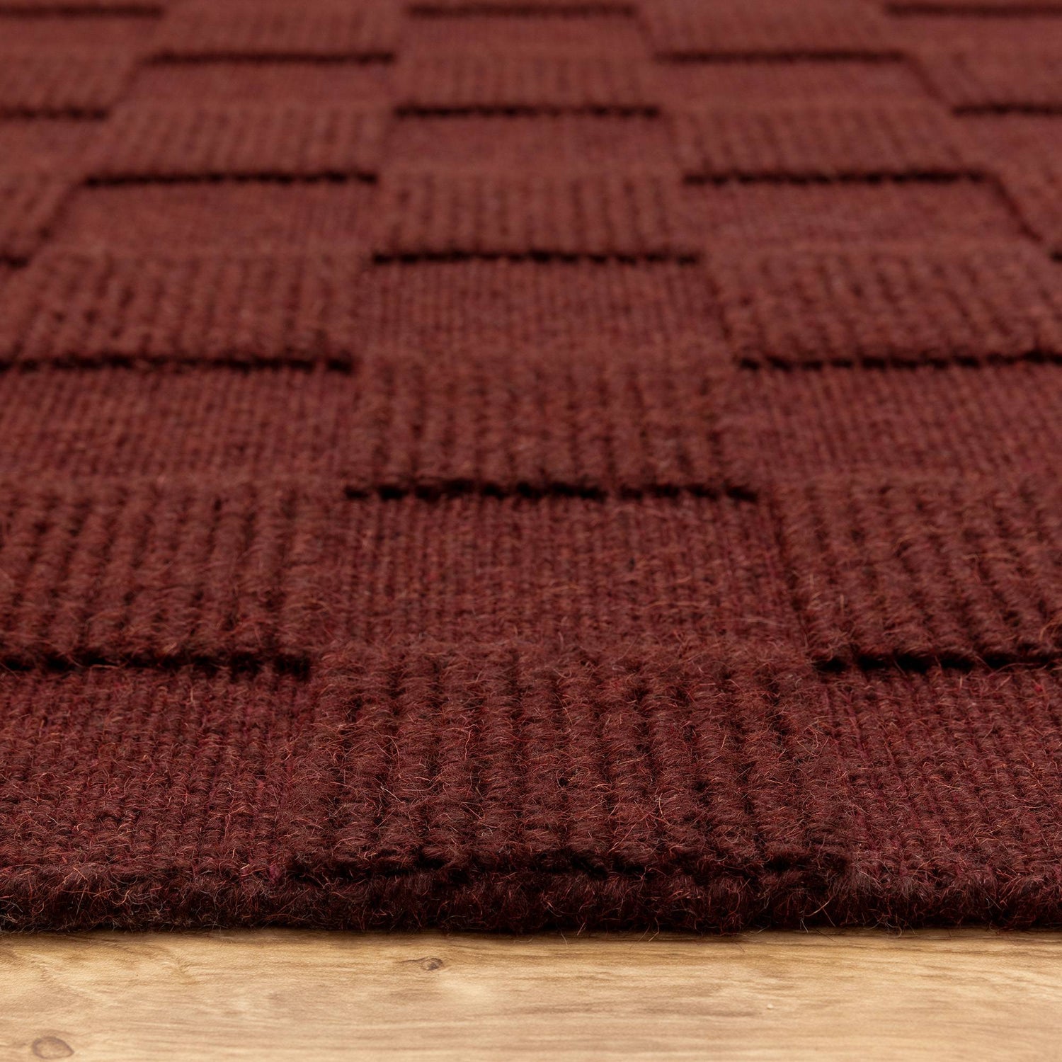 Mercer Burgundy Rug