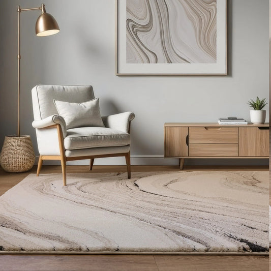 Mirage Quartz Beige Rug - Love-Rugs alternate image