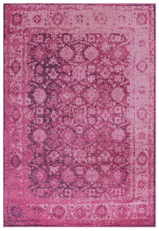Muse MU28 Harlequin Pink Rug - Love-Rugs