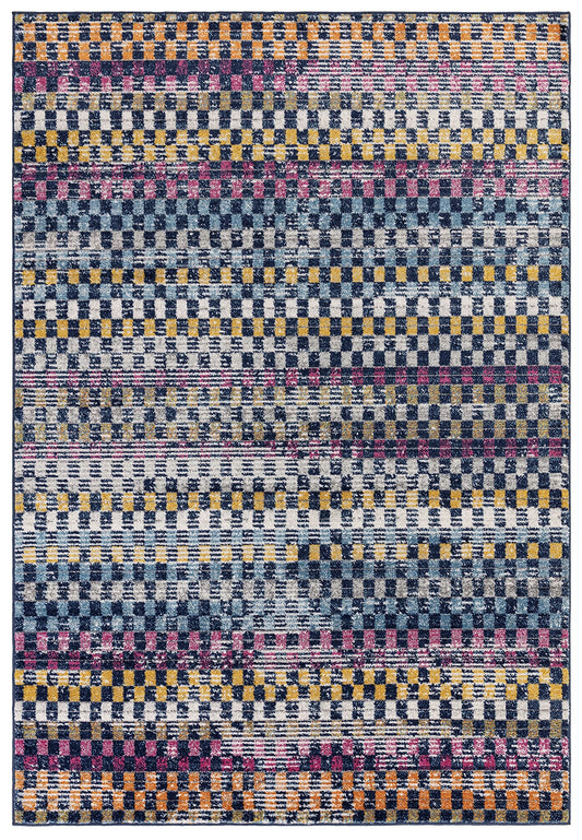 Muse MU30 Check Bright Rug - Love-Rugs