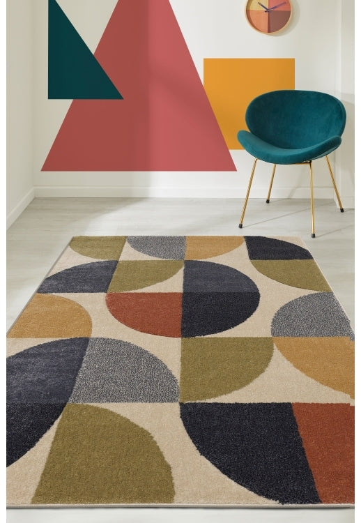 Newport Abstract Multi Rug - Love-Rugs alternate image