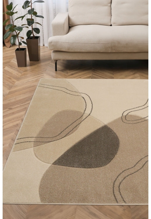Newport Abstract Natural Rug - Love-Rugs alternate image