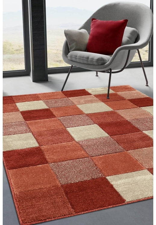 Newport Blocks Terra Rug - Love-Rugs alternate image