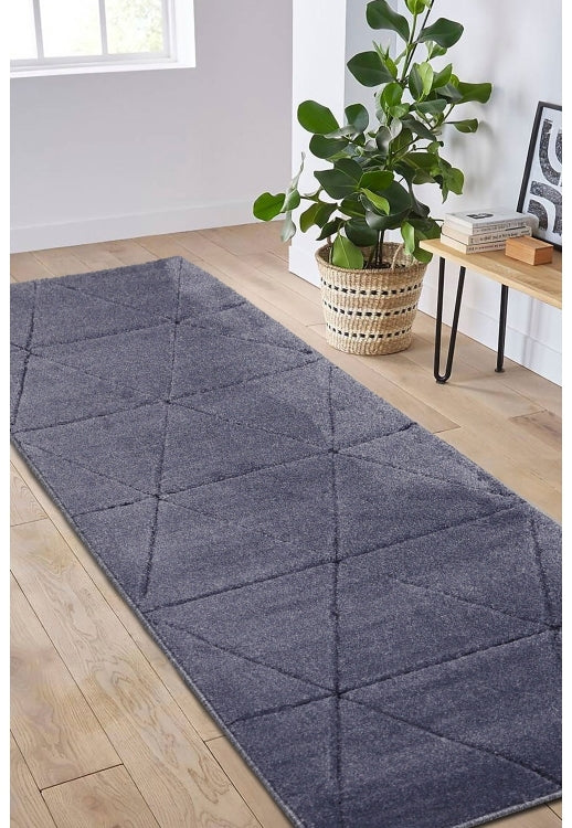 Newport Capleton Blue Runner Rug - Love-Rugs alternate image