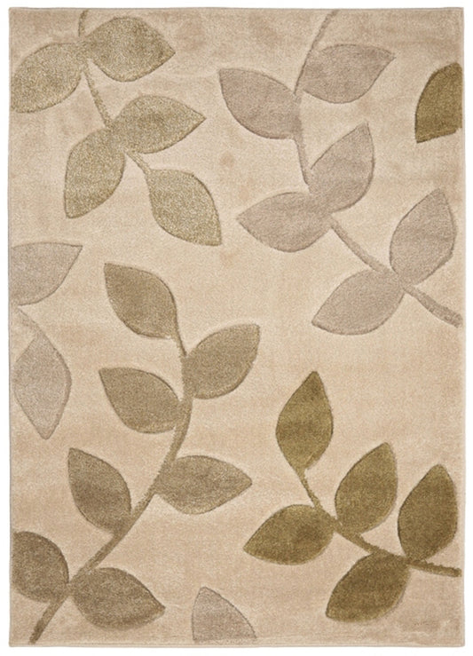Newport Leaf Green Rug - Love-Rugs