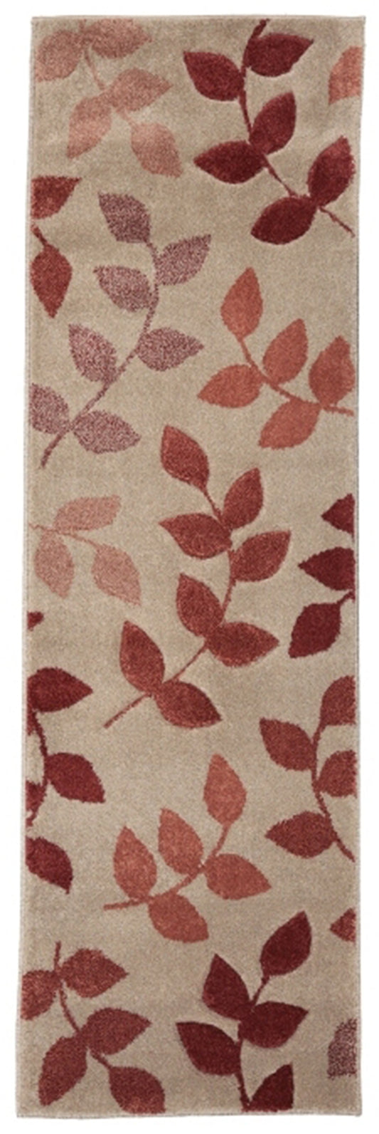 Newport Leaf Terra Runner Rug - Love-Rugs