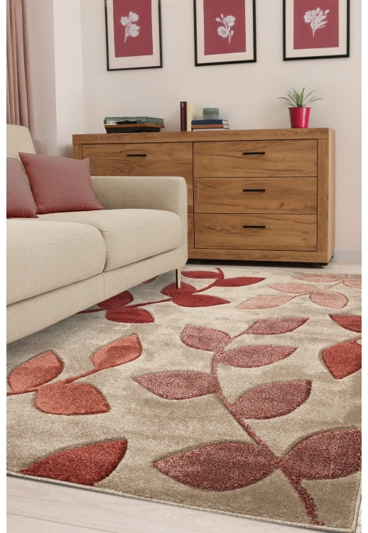 Newport Leaf Terra Rug - Love-Rugs alternate image