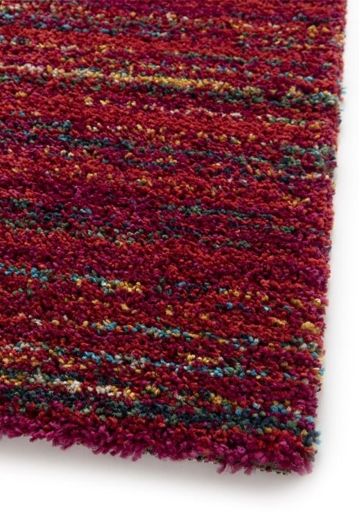 Red Red Coloured Rug Noble Multi Red Rug – Love-Rugs