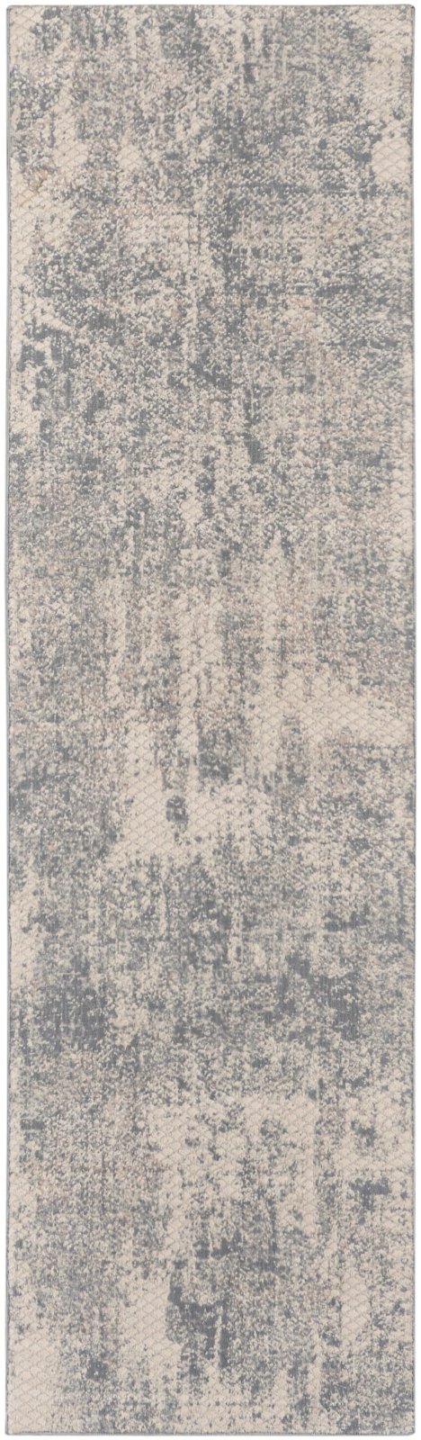 Nourison Exhale EXL01 Light Grey Runner Rug - Love-Rugs