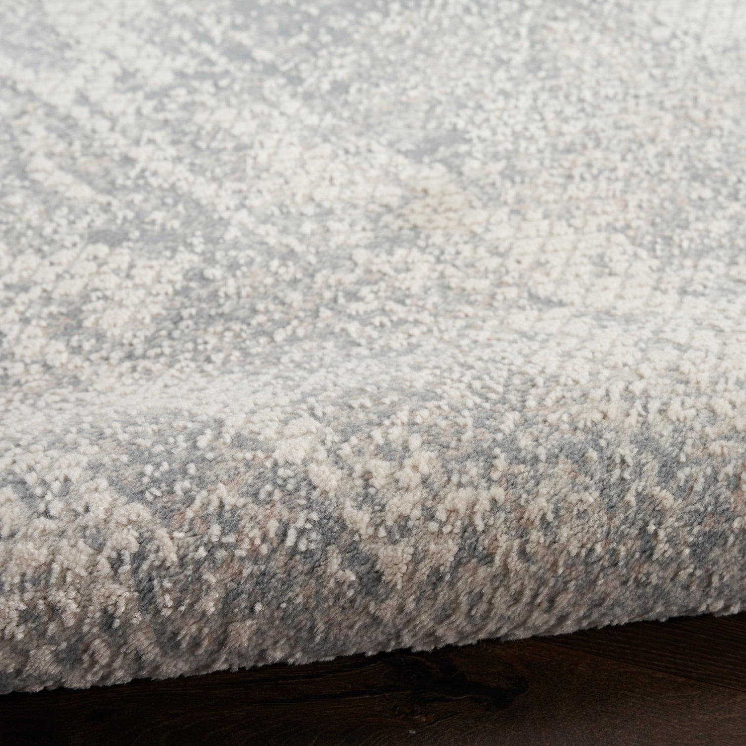 Nourison Exhale EXL01 Light Grey Runner Rug - Love-Rugs