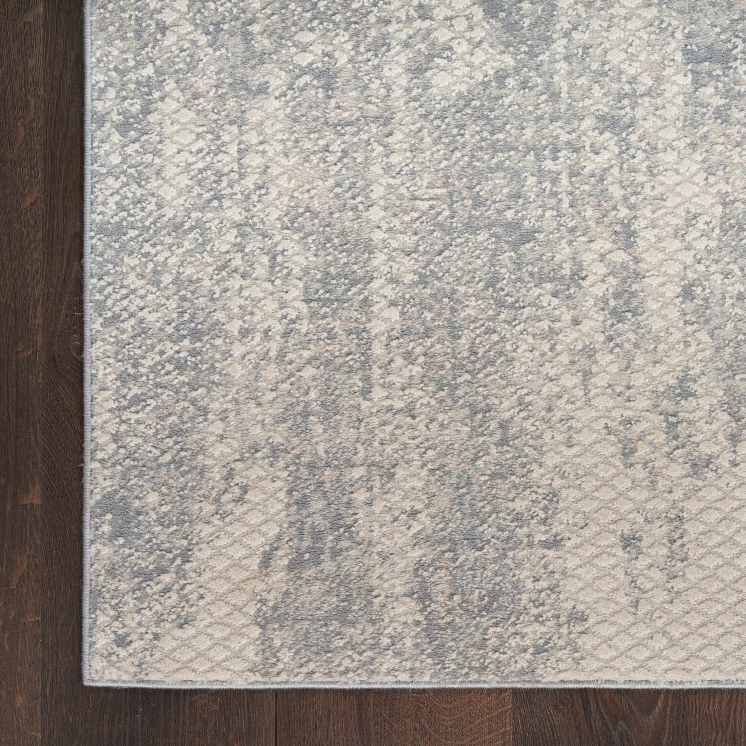 Nourison Exhale EXL01 Light Grey Runner Rug - Love-Rugs
