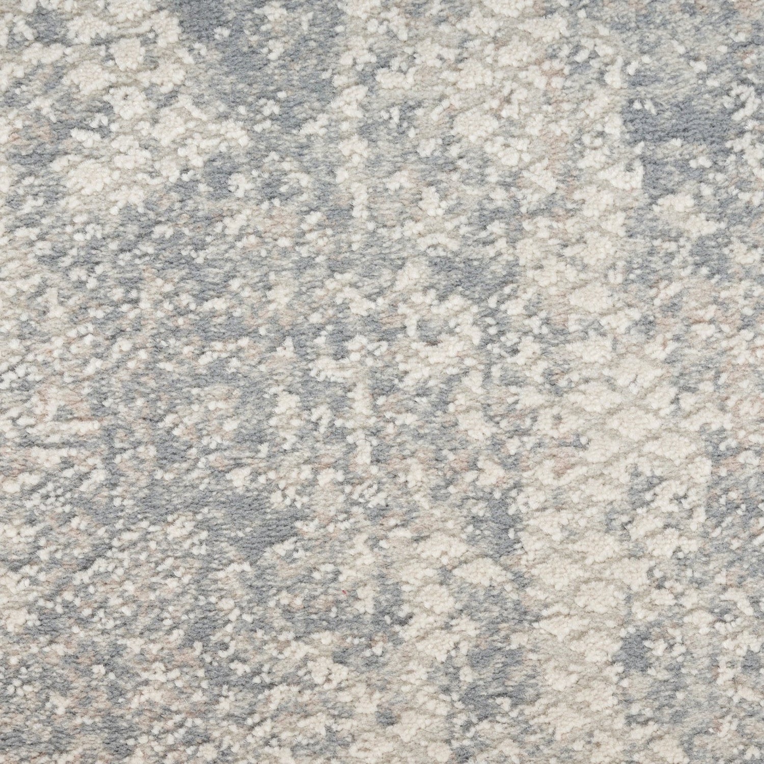 Nourison Exhale EXL01 Light Grey Runner Rug - Love-Rugs