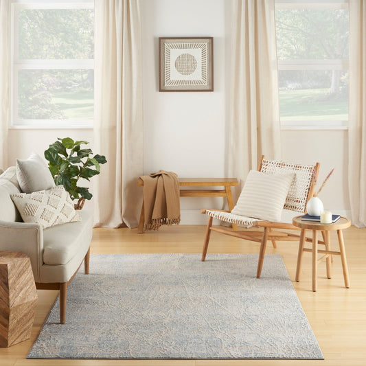 Nourison Exhale EXL02 Beige Blue Rug - Love-Rugs alternate image