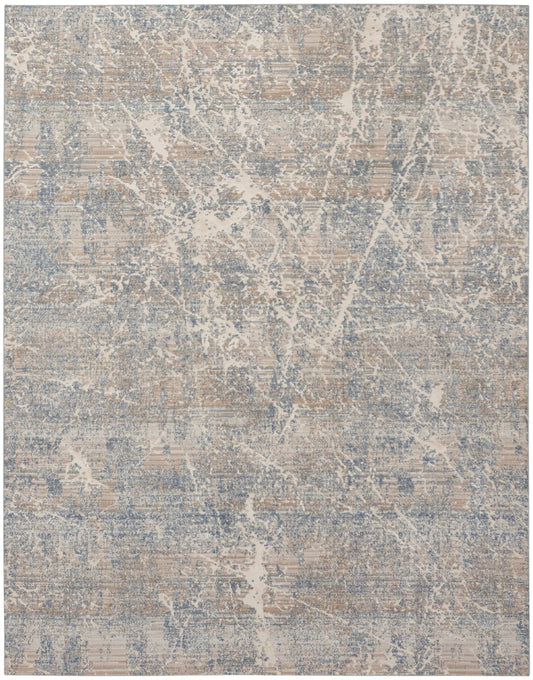 Nourison Exhale EXL02 Beige Blue Rug - Love-Rugs