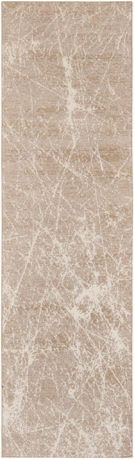 Nourison Exhale EXL02 Moca Ivory Runner Rug - Love-Rugs