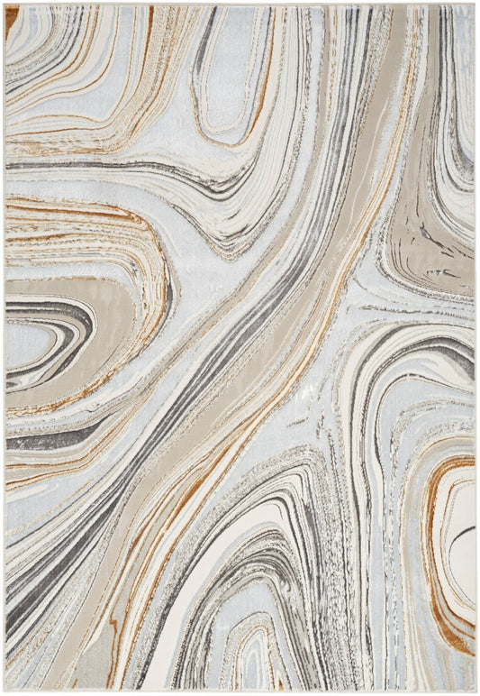 Nourison Glitz GLZ21 GRYGD Rug - Love-Rugs