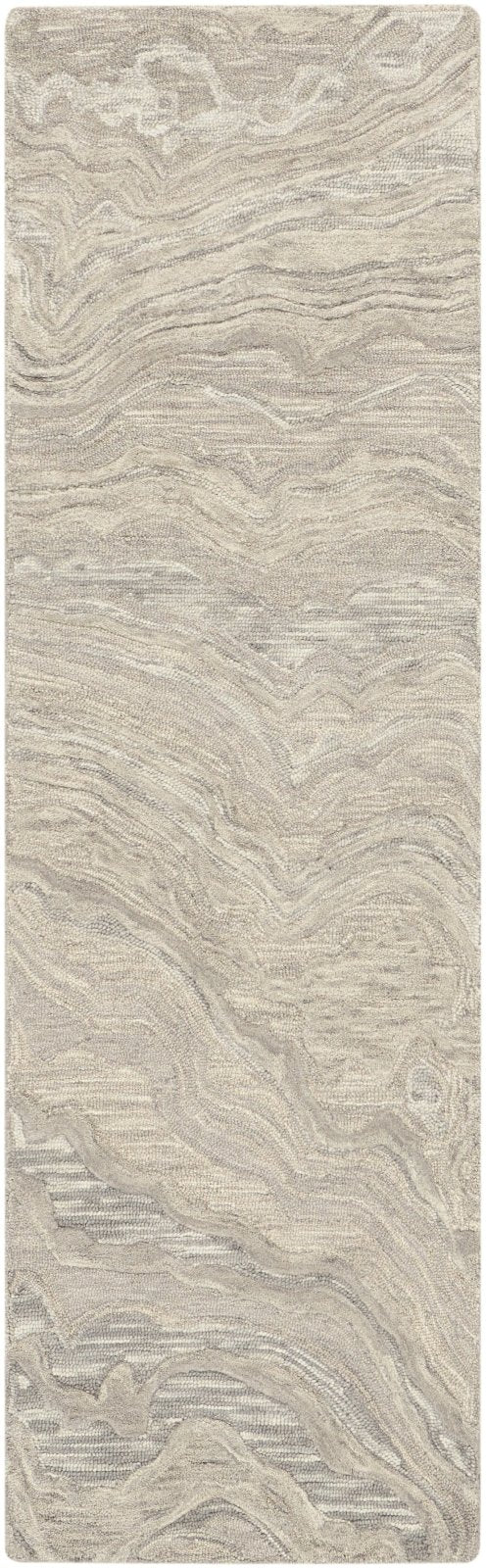 Nourison Graceful GRU01 Grey Runner Rug - Love - Rugs