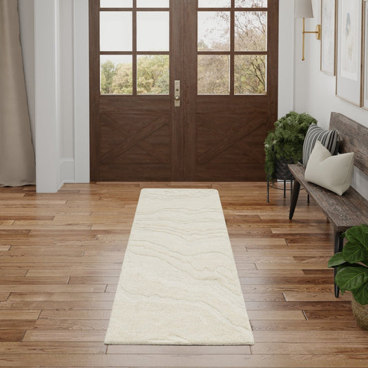 Nourison Graceful GRU01 Ivory Runner Rug - Love - Rugs alternate image