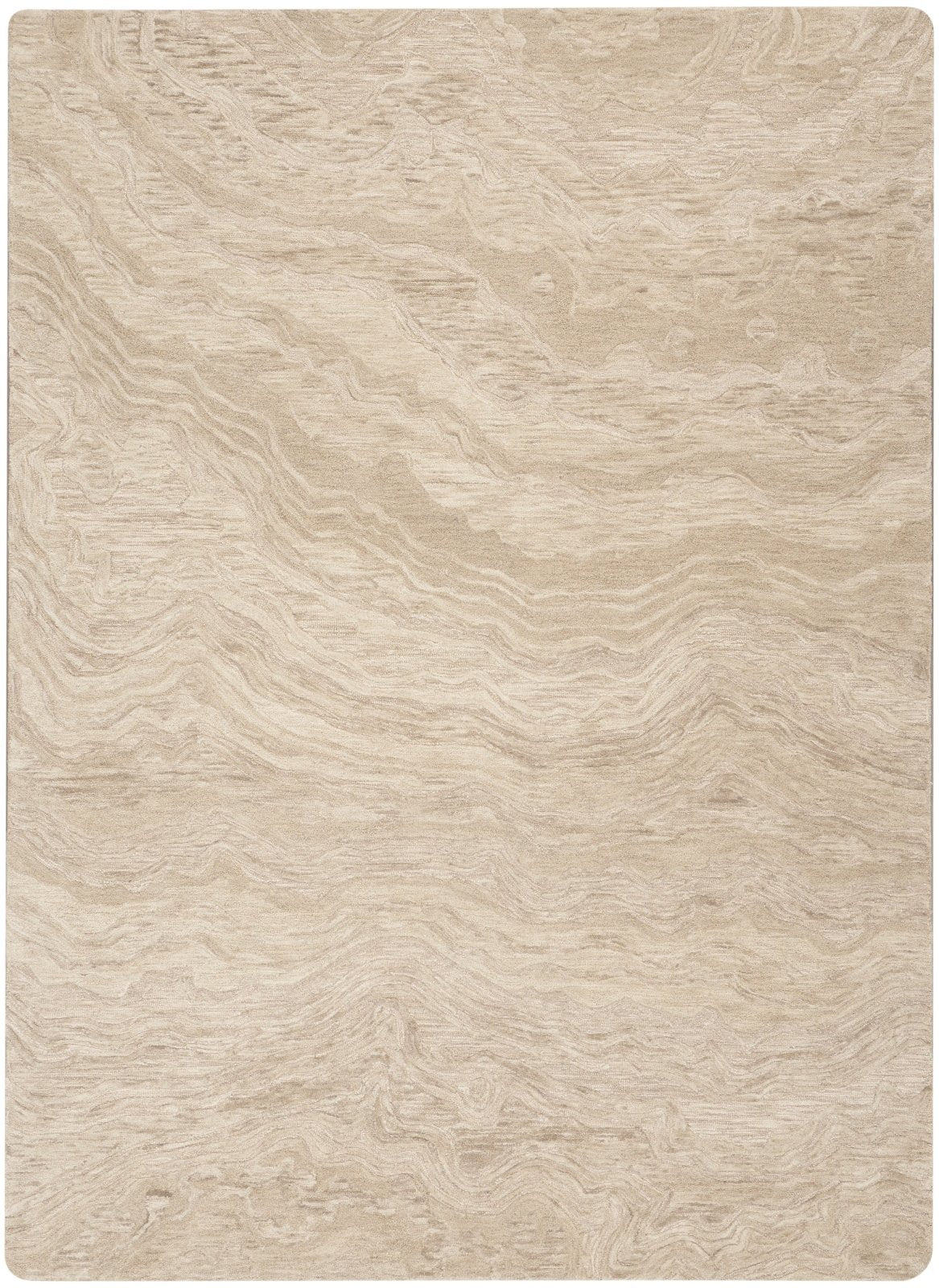 Nourison Graceful GRU01 Taupe Rug - Love - Rugs