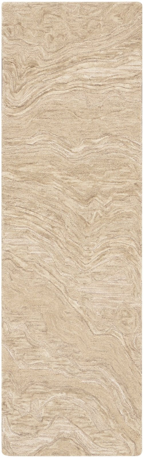 Nourison Graceful GRU01 Taupe Runner Rug - Love - Rugs