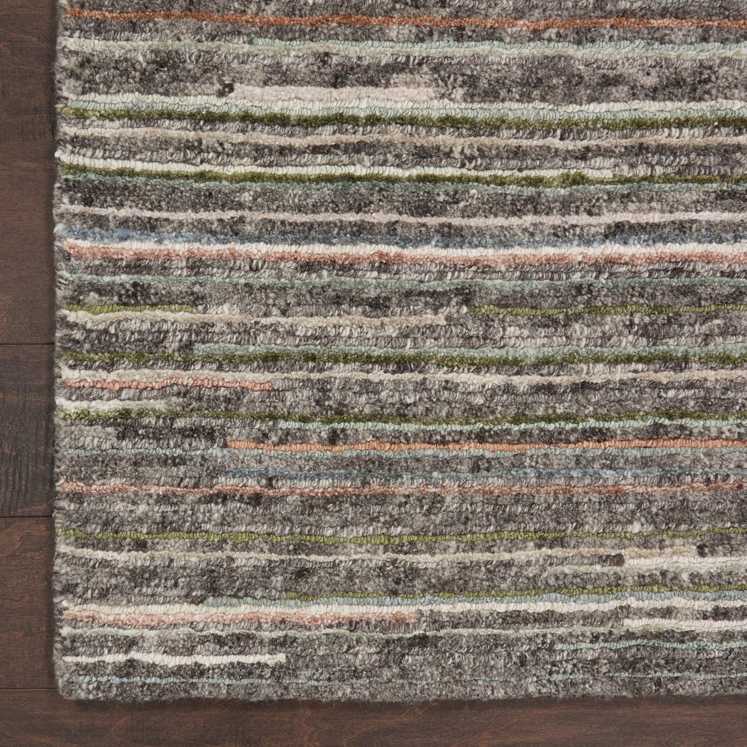 Nourison Plateau PAE01 Grey Green Rug - Love - Rugs
