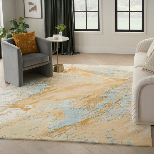 Nourison Prismatic PRS36 SNDBL Rug - Love-Rugs
