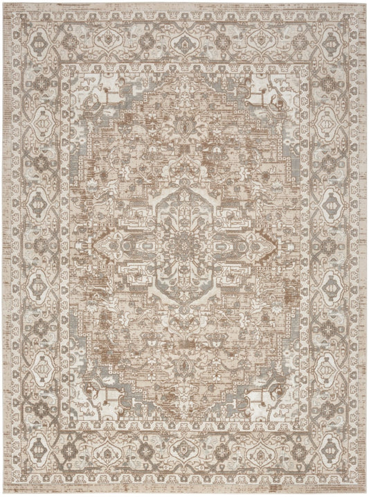 Nourison Quarry QUA05 Beige Rug - Love-Rugs