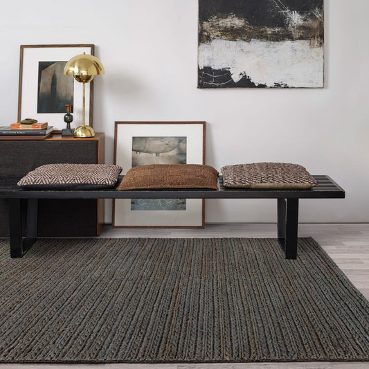 Oakley Charcoal Rug - Love - Rugs alternate image