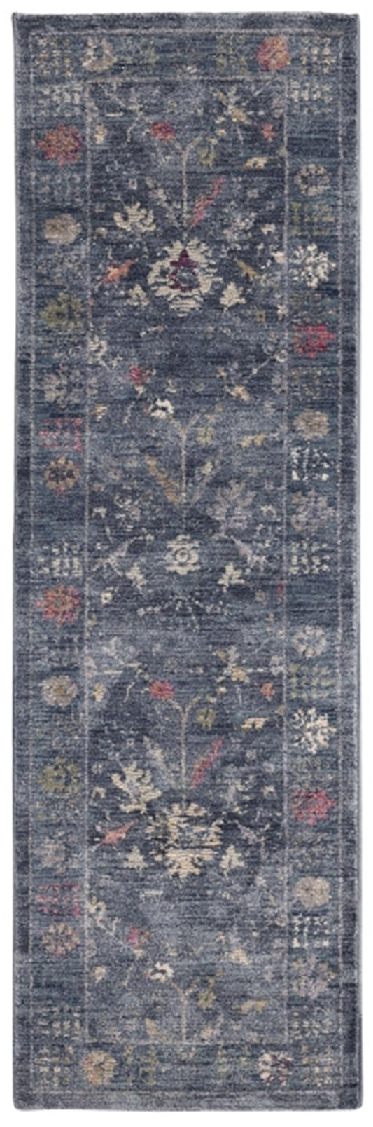 Orner Traditional Blue Runner Rug
