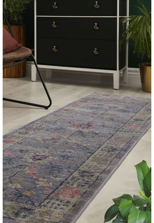 Orner Traditional Grey Runner Rug alternate image