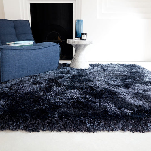 Love-Rugs Plush Navy Rug