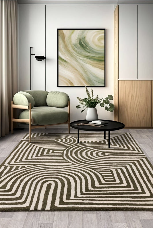 Reef RF30 Curve Forest Rug - Love - Rugs alternate image
