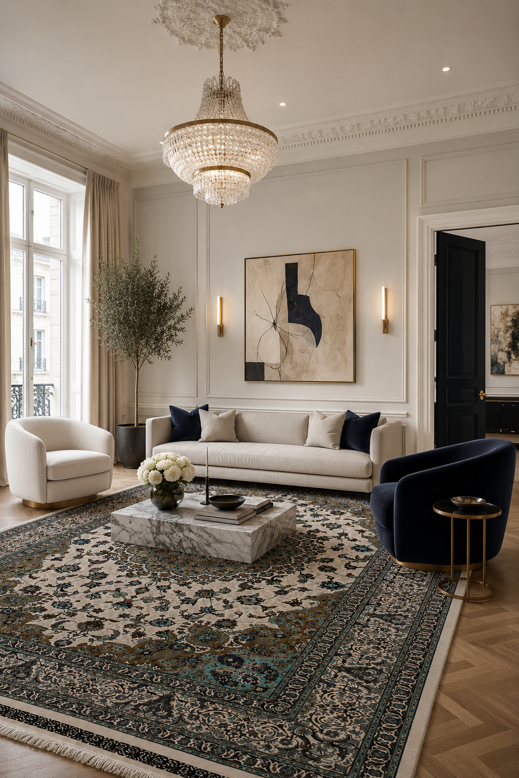 Timeless Loom Isfahan Rug