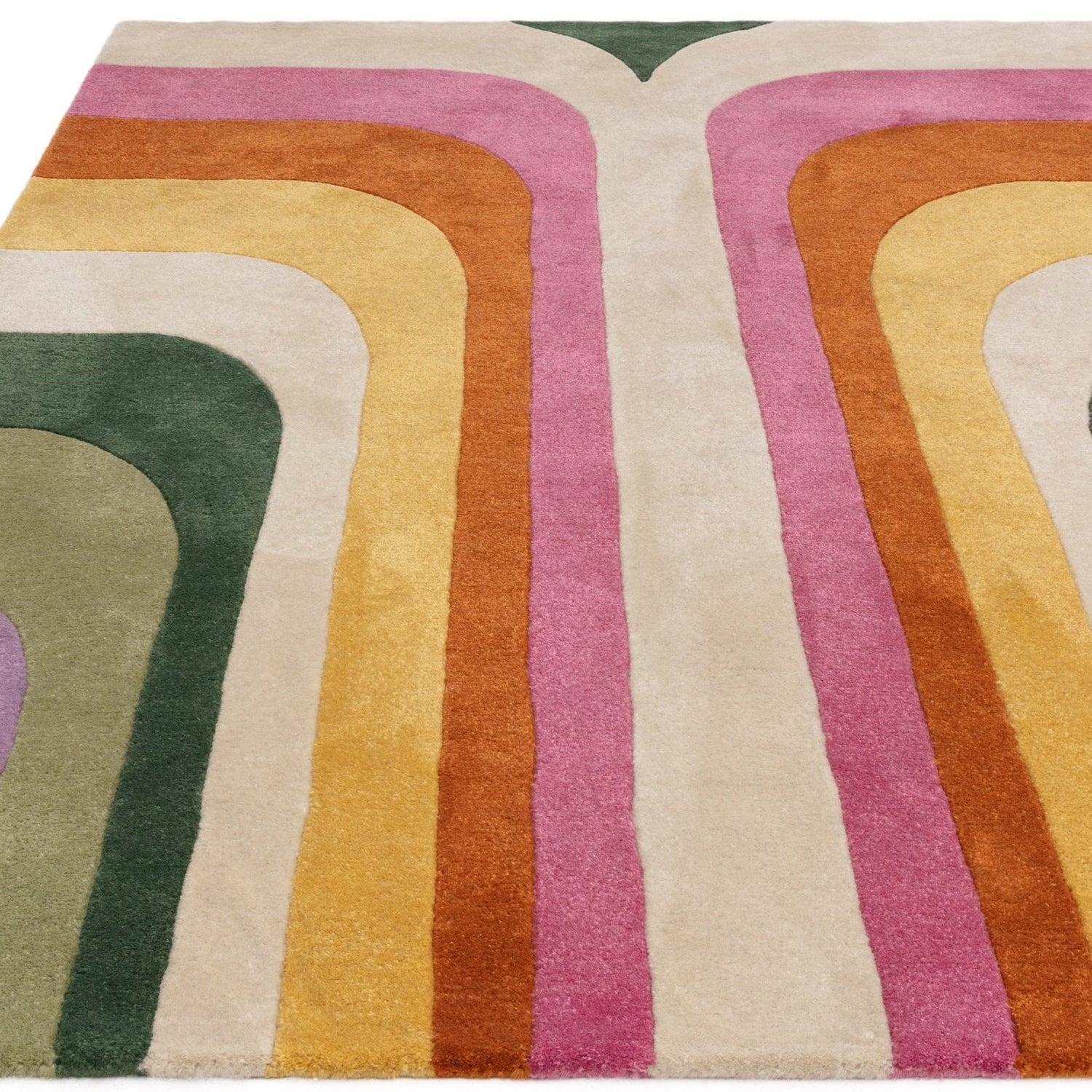 Romy 01 Retro Pink Rug – Love-Rugs
