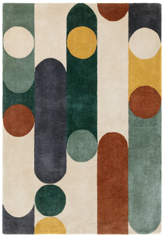 Romy 07 Morse Multi Rug - Love-Rugs