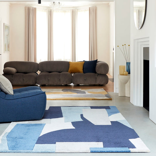 Romy 11 Element Blue Rug - Love-Rugs alternate image