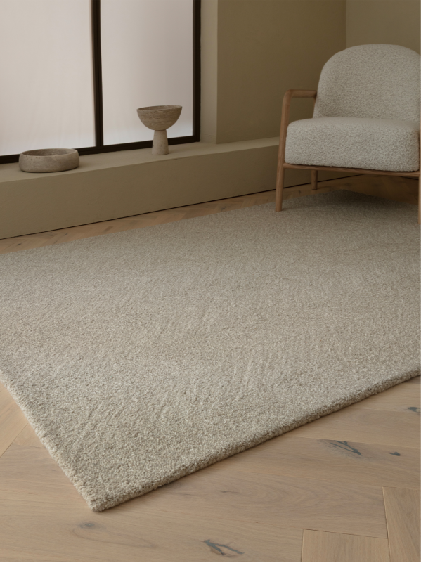 Theodore Chevron Sand Rug