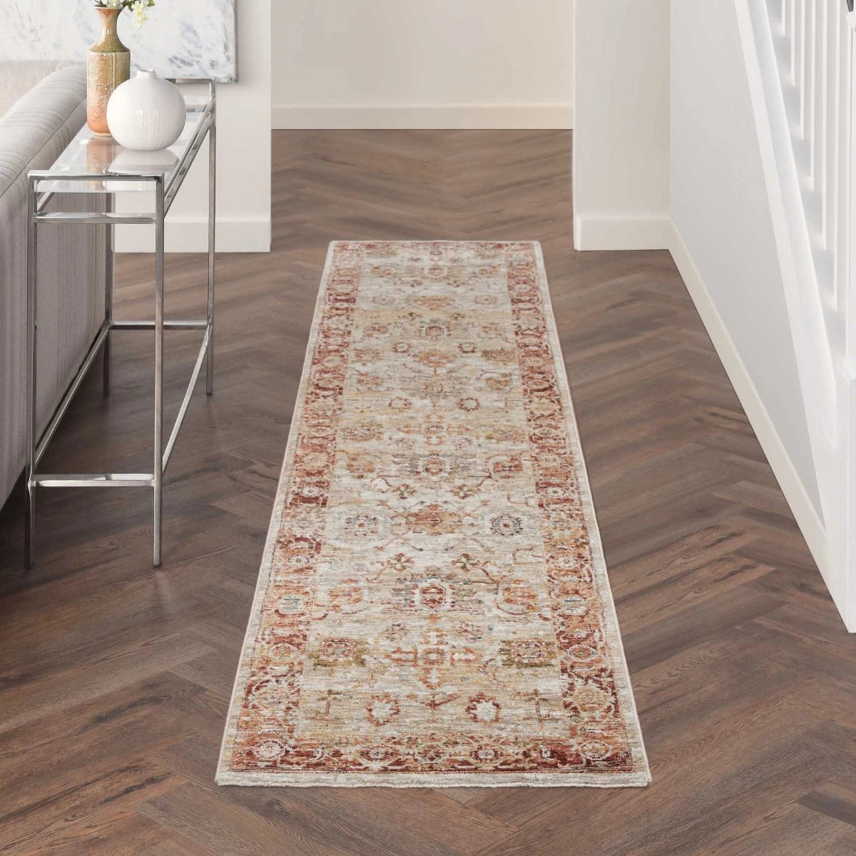 Nourison Sahar SHR02 Ivory Runner Rug