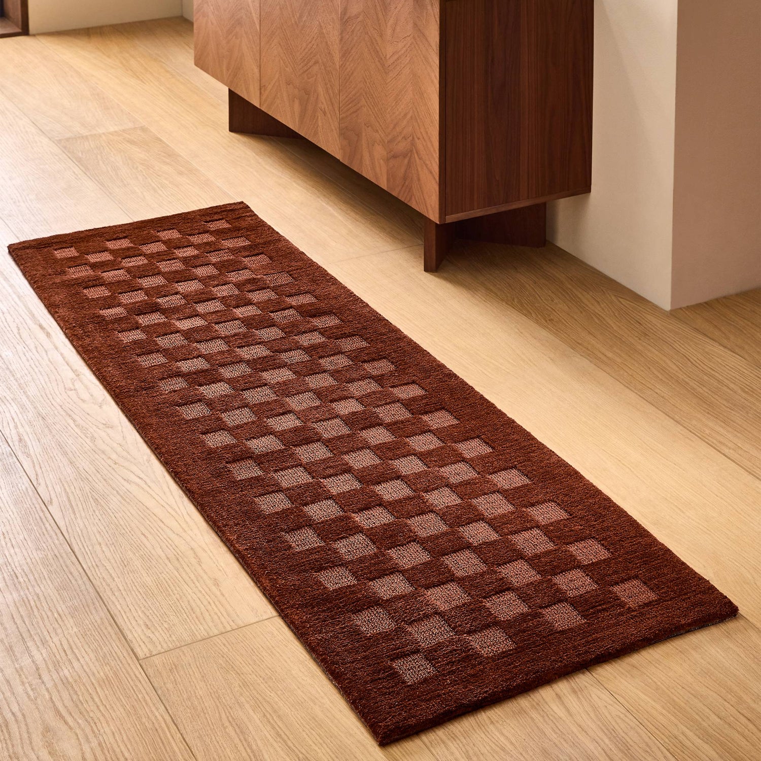 MADE Sibyl Rust Runner Rug - Love-Rugs