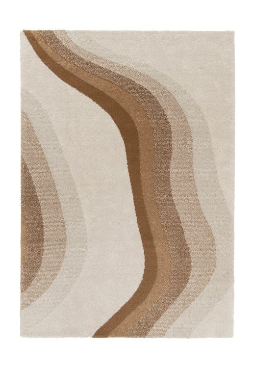 Sol Wave Terracotta Rug - Love-Rugs