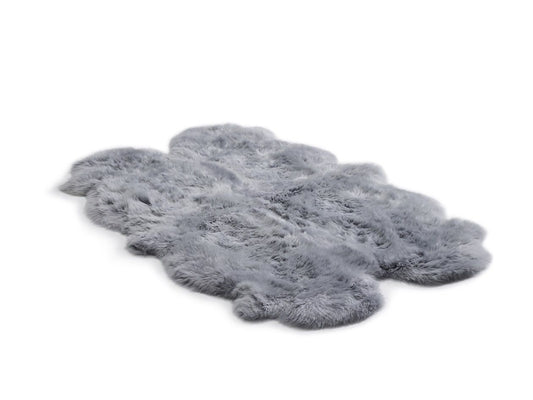 Bowron Sheepskins Longwool Steel Sheepskin Rug alternate image