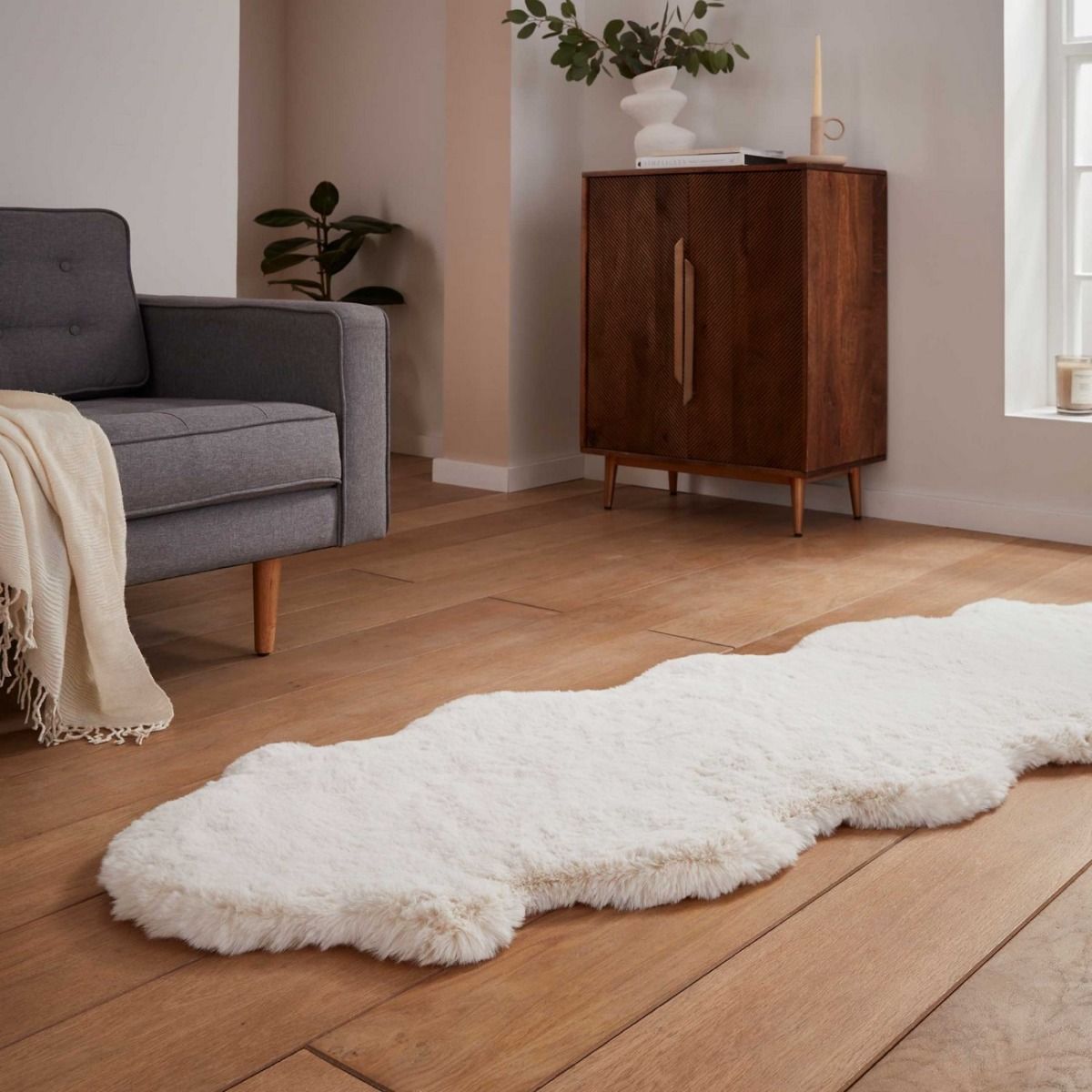 Teddy Rug Super Teddy Ivory Double Sheepskin Rug – Love-Rugs