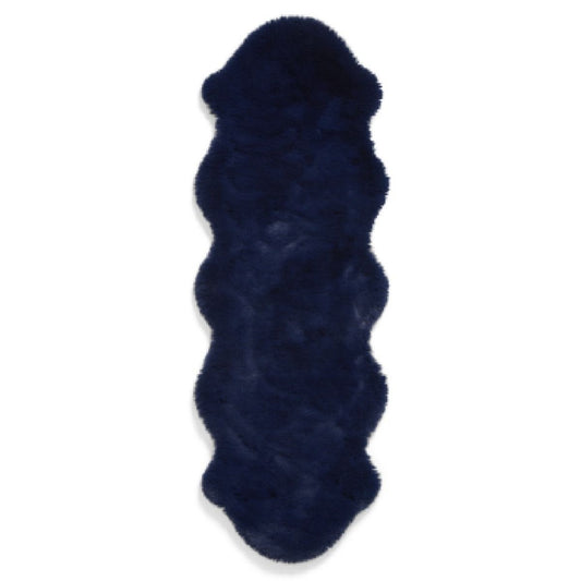 Super Teddy Navy Double Sheepskin Rug alternate image