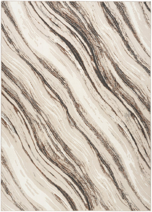 Sustainable Trends SUT05 Beige Grey Rug - Love - Rugs