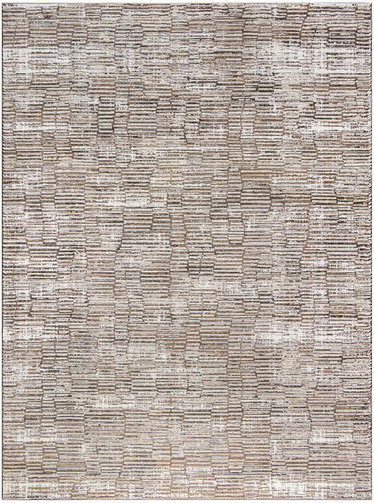 Sustainable Trends SUT06 Ivory Mocha Rug - Love - Rugs
