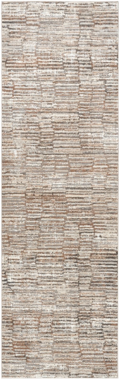 Sustainable Trends SUT06 Ivory Mocha Runner Rug - Love - Rugs