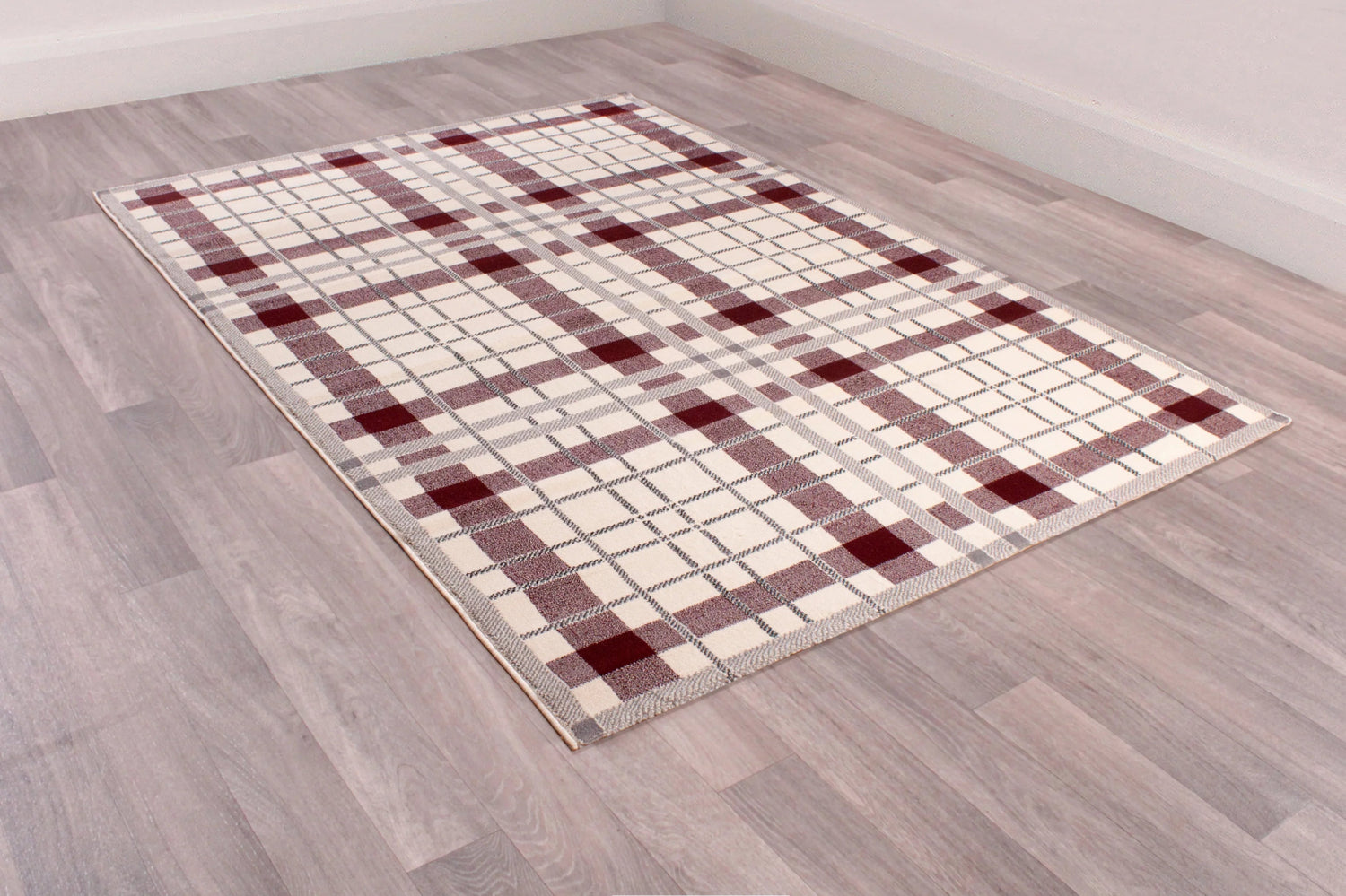 Tarten Rug Red Tartan Check Cream/Red Rug – Love-Rugs