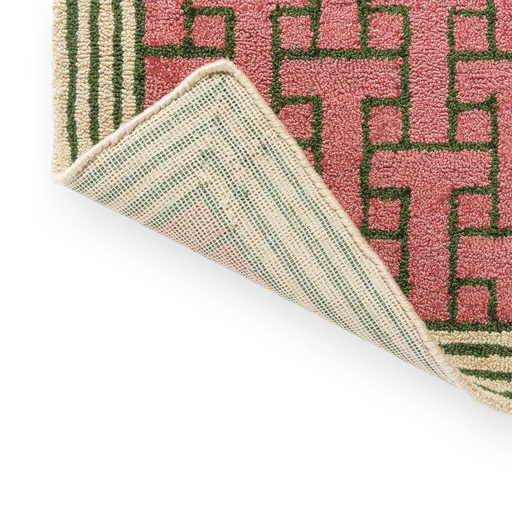 Ted X Rug Ted Baker T Monogram Dusted Pink Outdoor 455802 Rug – Love-Rugs
