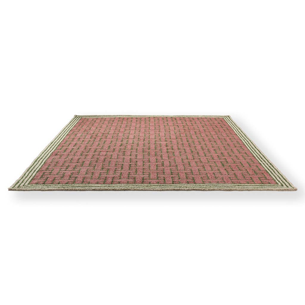 Ted X Rug Ted Baker T Monogram Dusted Pink Outdoor 455802 Rug – Love-Rugs